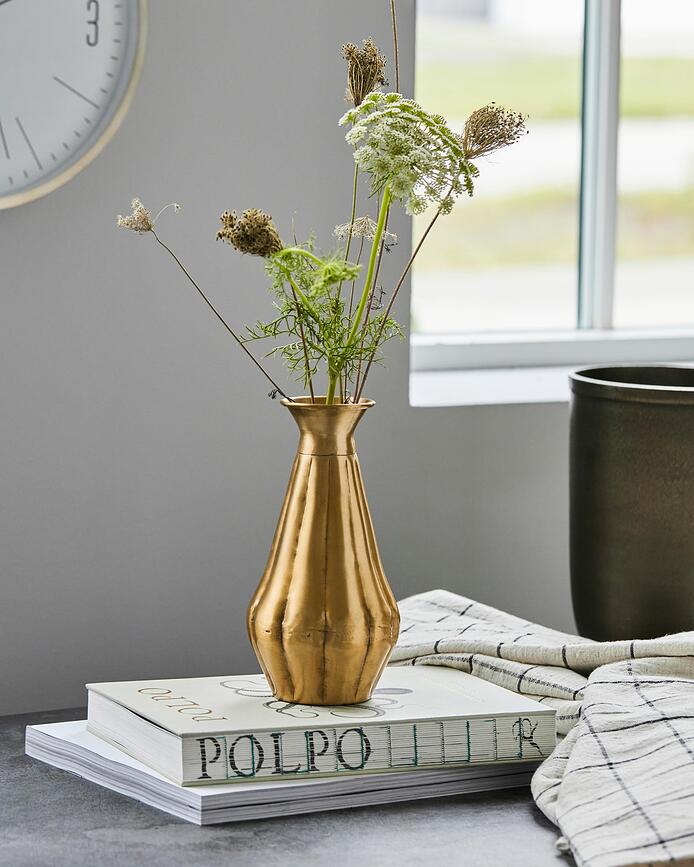 Violet Vaza 20 cm zlatna