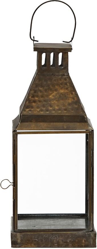 Vivi Lykta 36 cm, antik mässing
