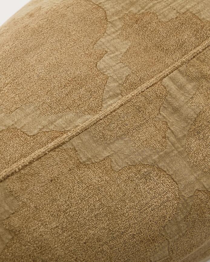 Wail Housse de Coussin 50 x 50 cm, gris clair