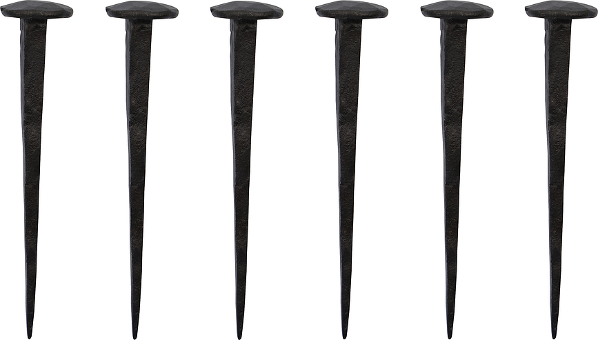 Wall Crochets muraux, laiton, Lot de 6