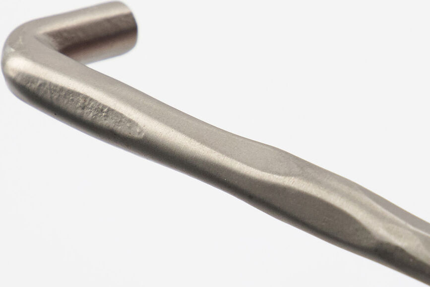 Welo Porte-papier toilette, 13 cm, argent brossé