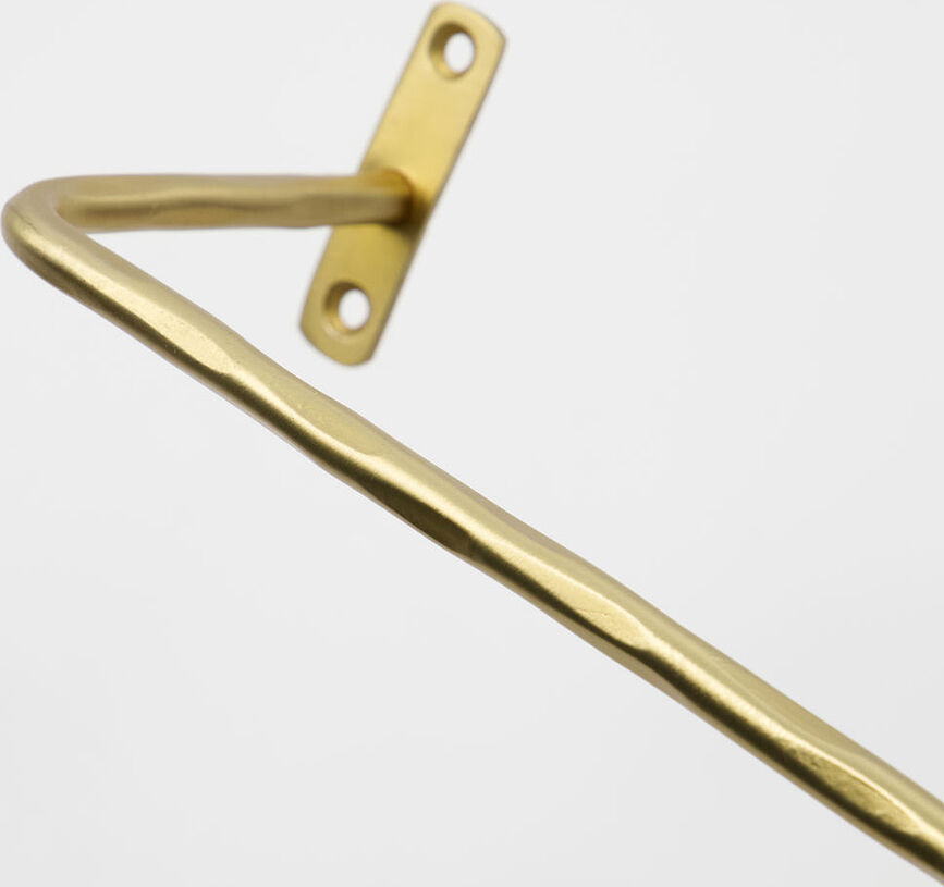 Welo Porte-serviettes 61,5 cm, laiton brossé