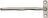 Welo Toalettpappershållare 13 cm, borstat silver
