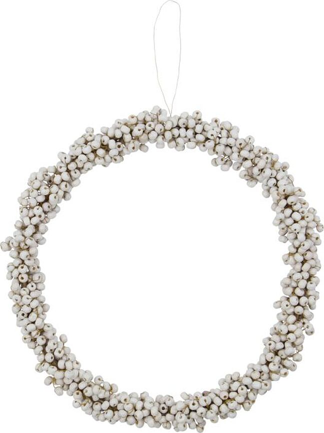 Winter Στεφάνι χριστουγεννιάτικο, λευκό