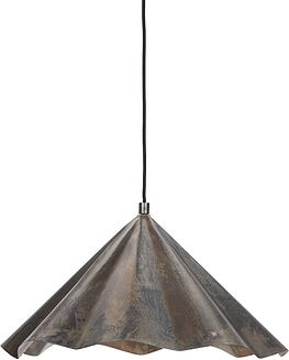 Závesná lampa Flola 50 cm antik bronz