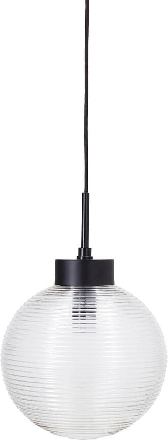 Závesná lampa Gaia 34 cm priehľadná