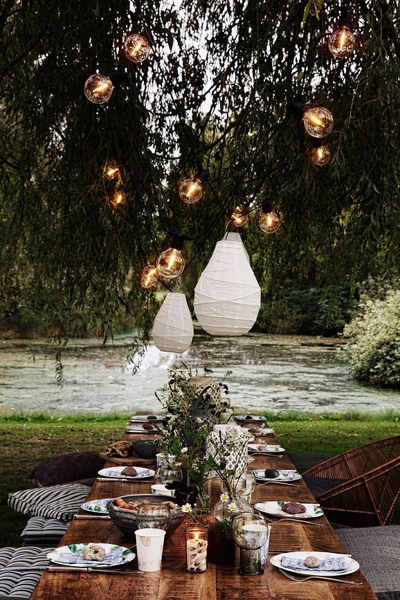 Drop Lampion papirnat, 30 cm