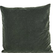 Poszewka na poduszkę Velv 50 x 50 cm ciemnozielony