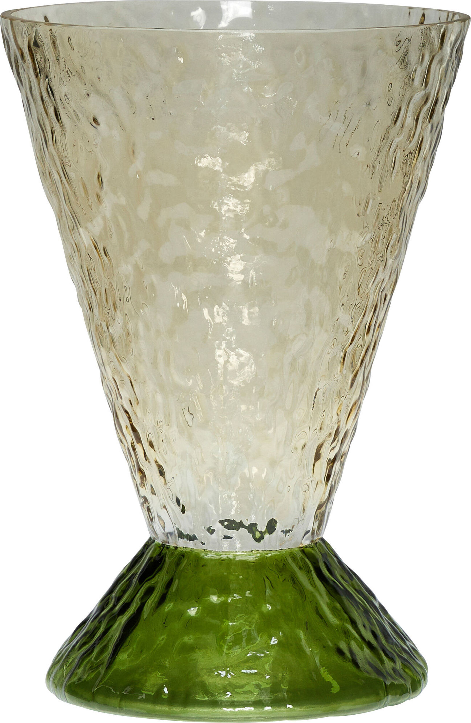 Abyss Vase 29 cm braun-grün