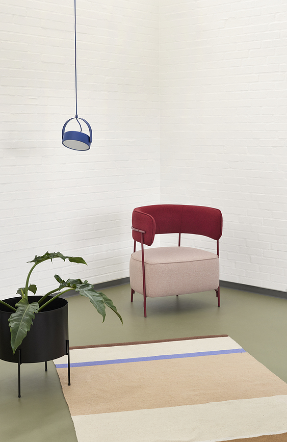 Airy Porte-plante 42 cm, blanc