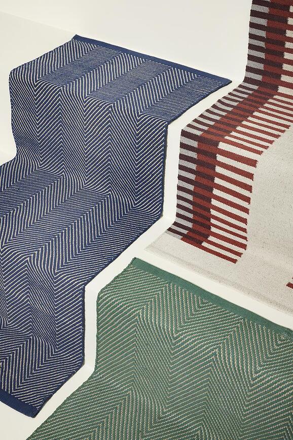 Alfombra de Pasillo Mellow, azul