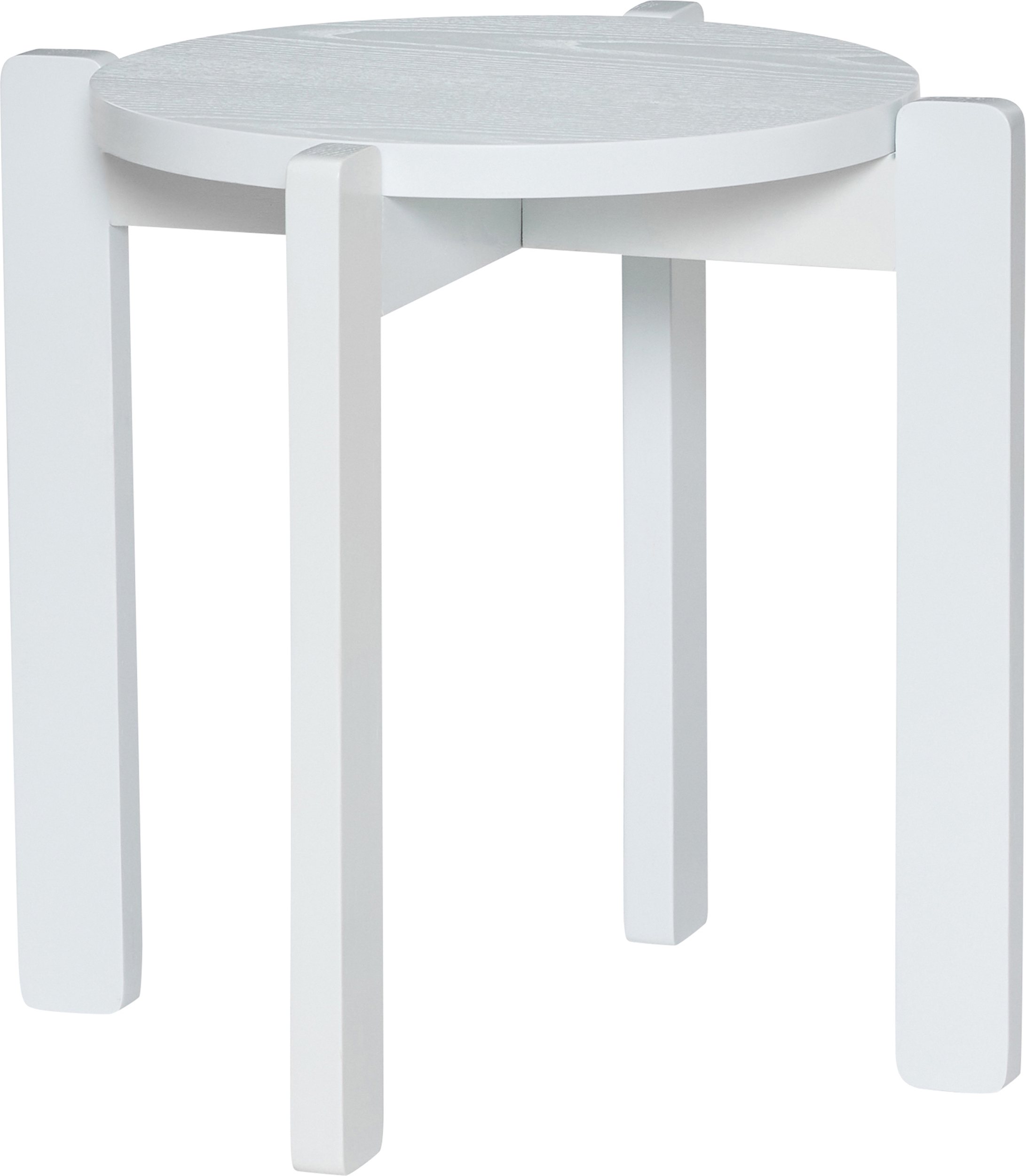 Always Hocker 42 cm, weiß
