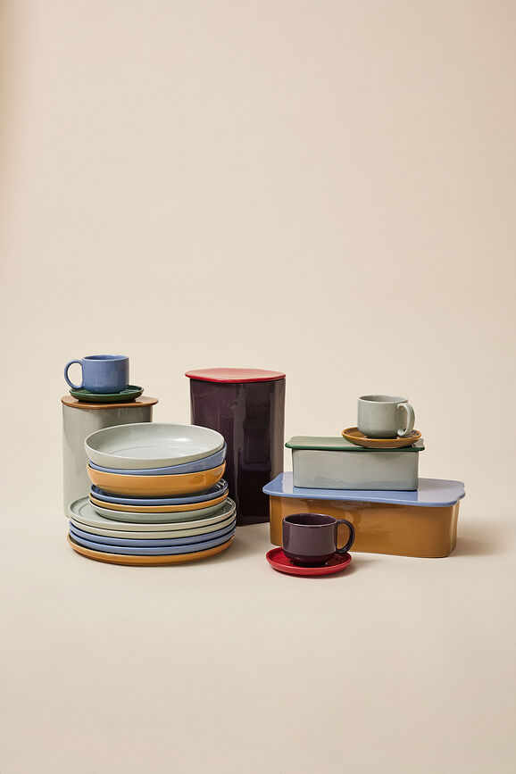 Amare Assiette à Déjeuner 23 cm, bleue claire