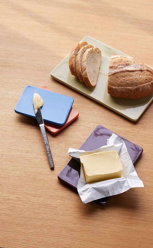 Amare Pladnjevi dekorativni zeleni i kestenjasti 2 kom.