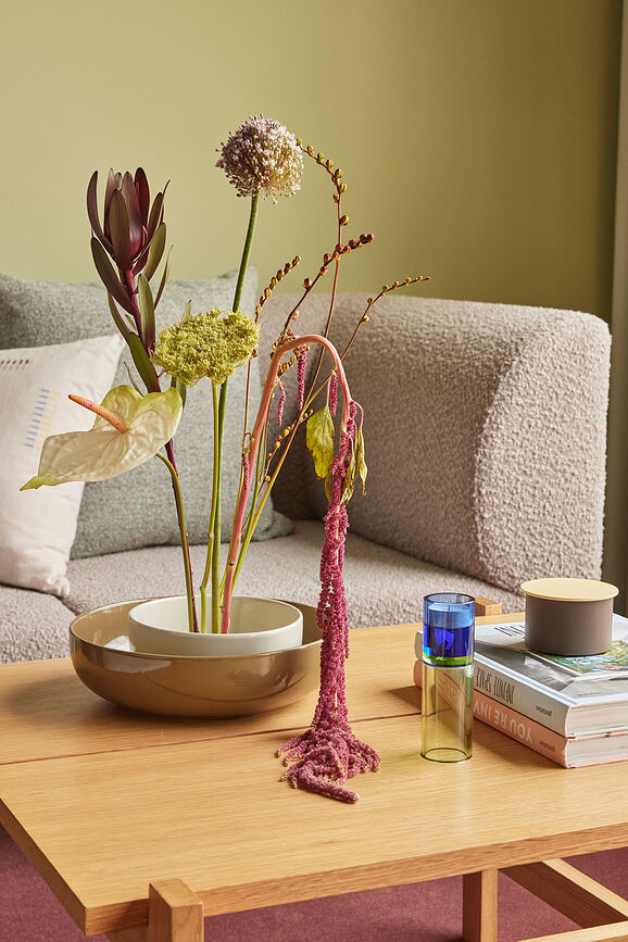 Amare Saladier bas, 28 cm, olive