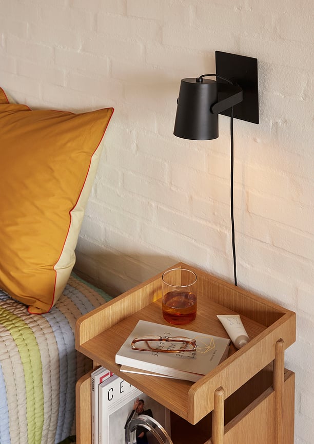 Aplique de Pared Ardent, negro