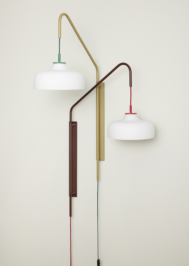 Aplique Current, burdeos