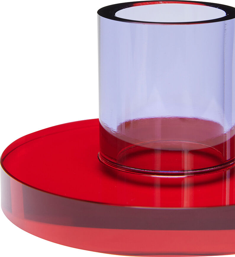 Astra Bougeoir pour bougie classique, bleu-vert