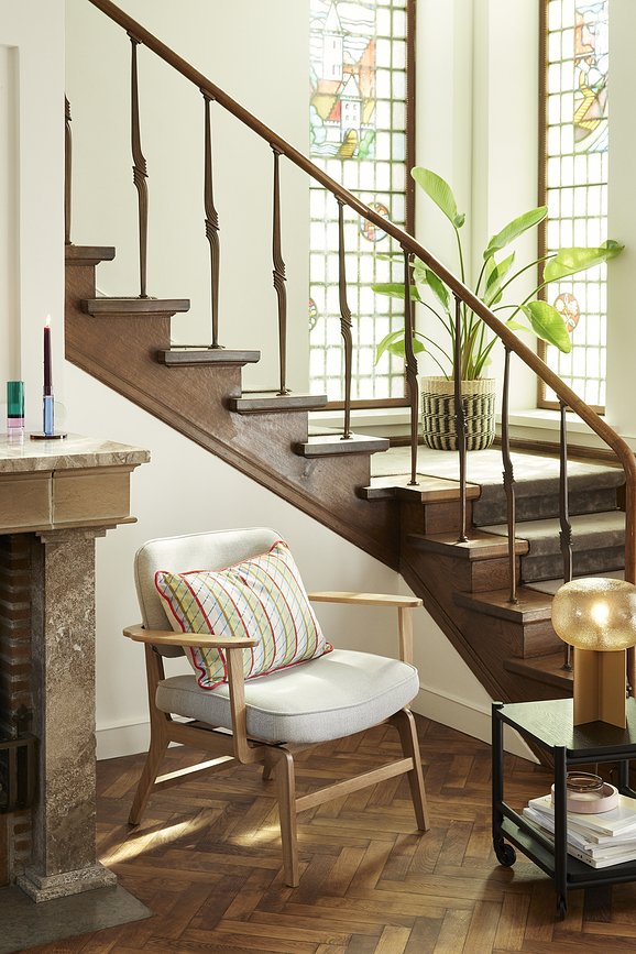 Astro Svijećnjak za klasičnu svijeću 14 cm ružičasto-žuti