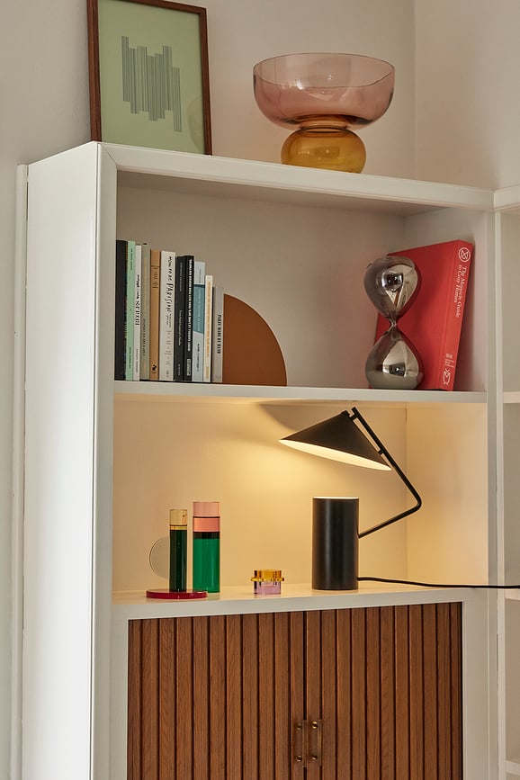 Astro Svijećnjak za lučice 15 cm smeđe-žuti