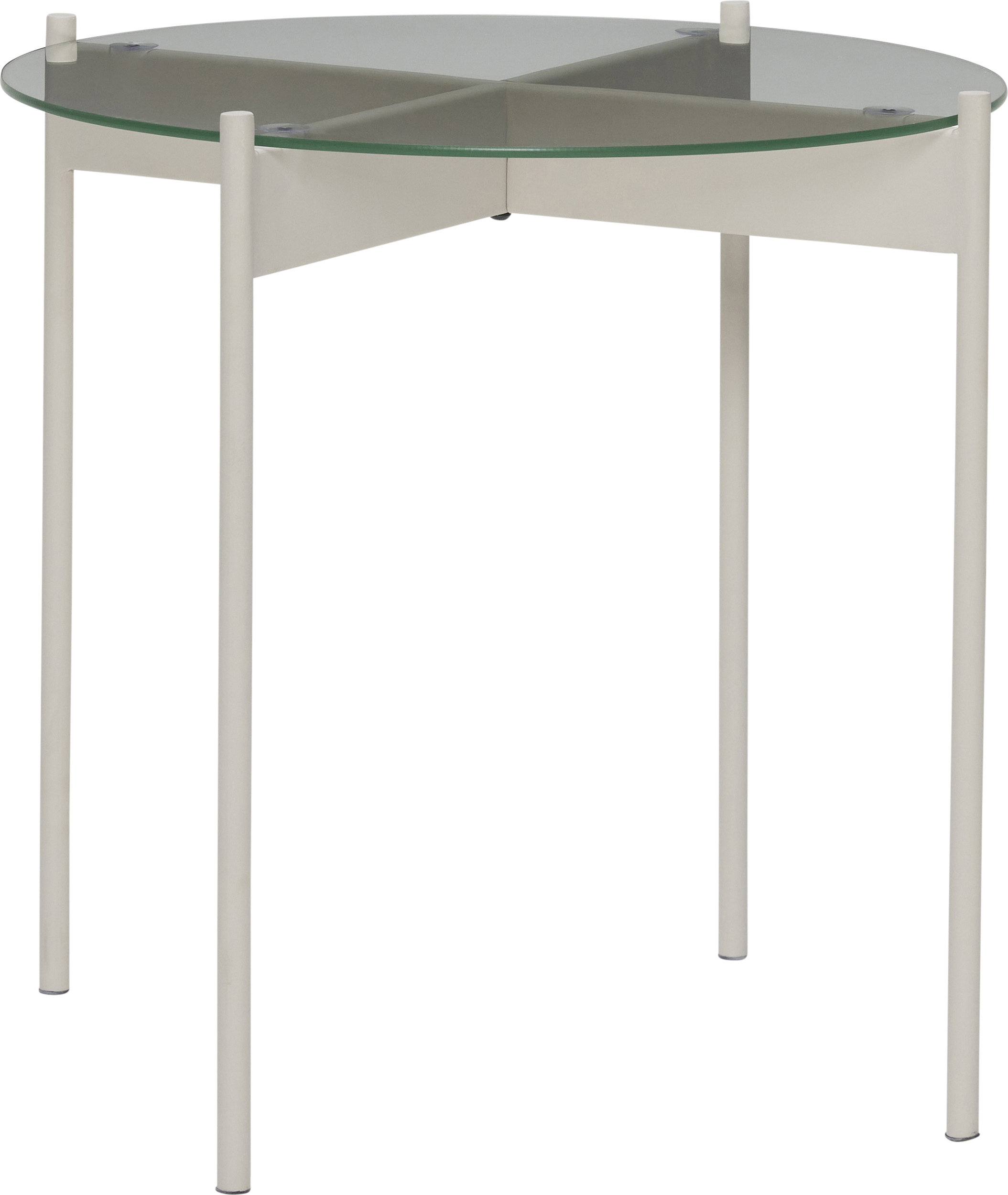 Beam Beistelltisch 45 cm sandfarbig