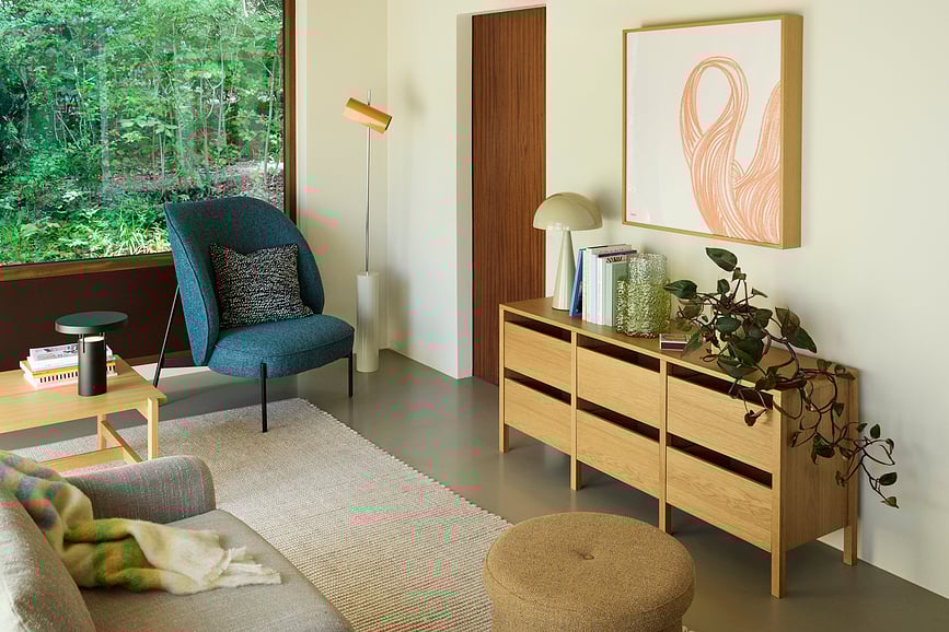 Blend Okrasna Blazina, 50 x 50 cm, modra