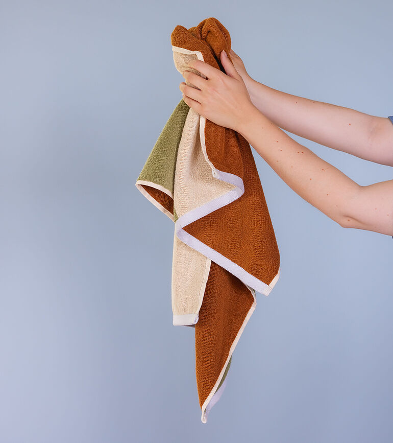 Block Πετσέτα, 70 x 140 cm, καφέ