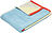 Block Serviette 50 x 100 cm, bleu clair