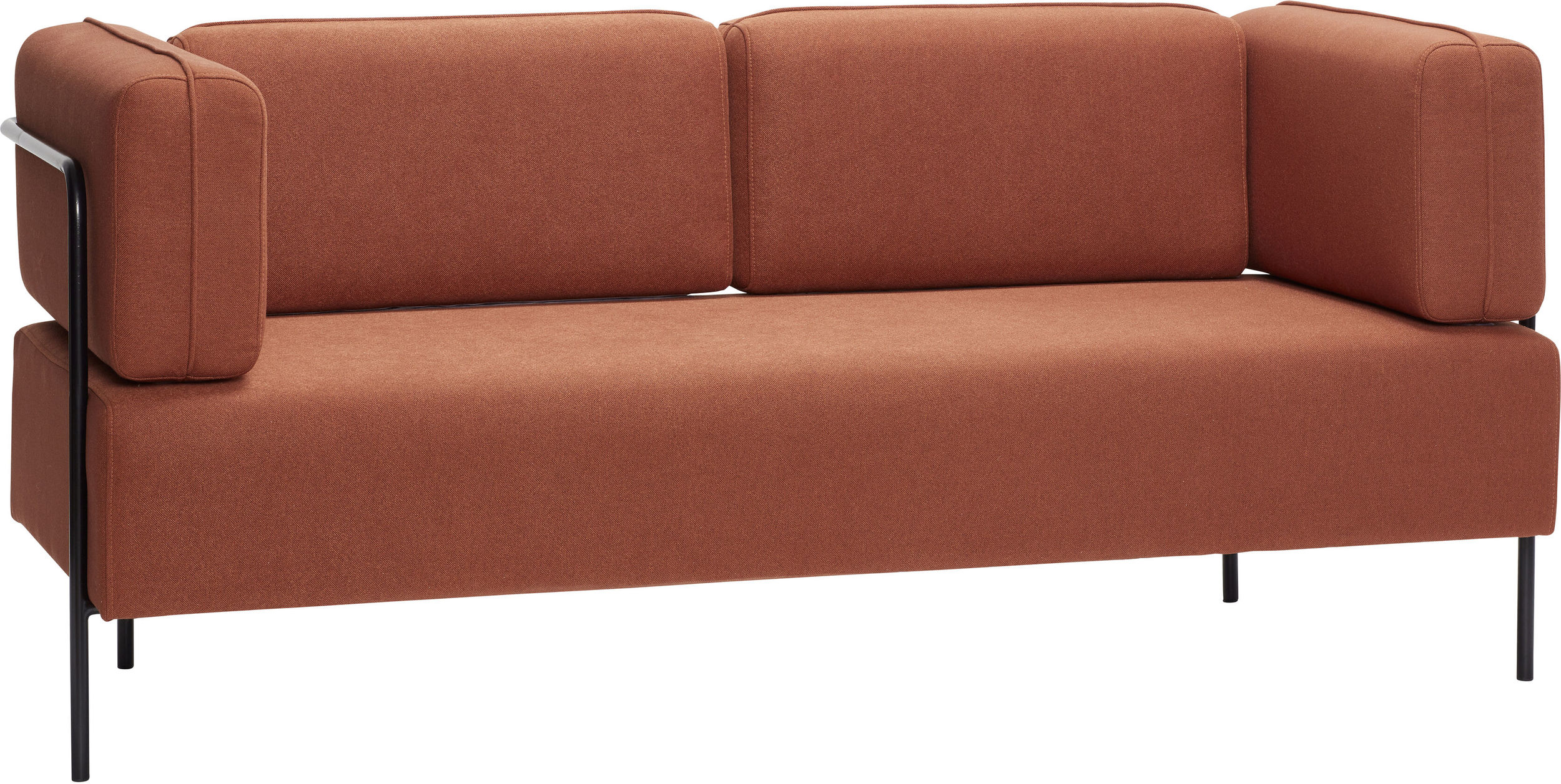 Block Sofa 189 cm bernsteinfarben