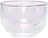 Bol de doble pared Hübsch, 13 cm, rosa