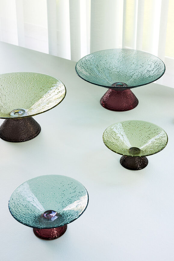 Bonbon Bol 25 cm, vert et marron