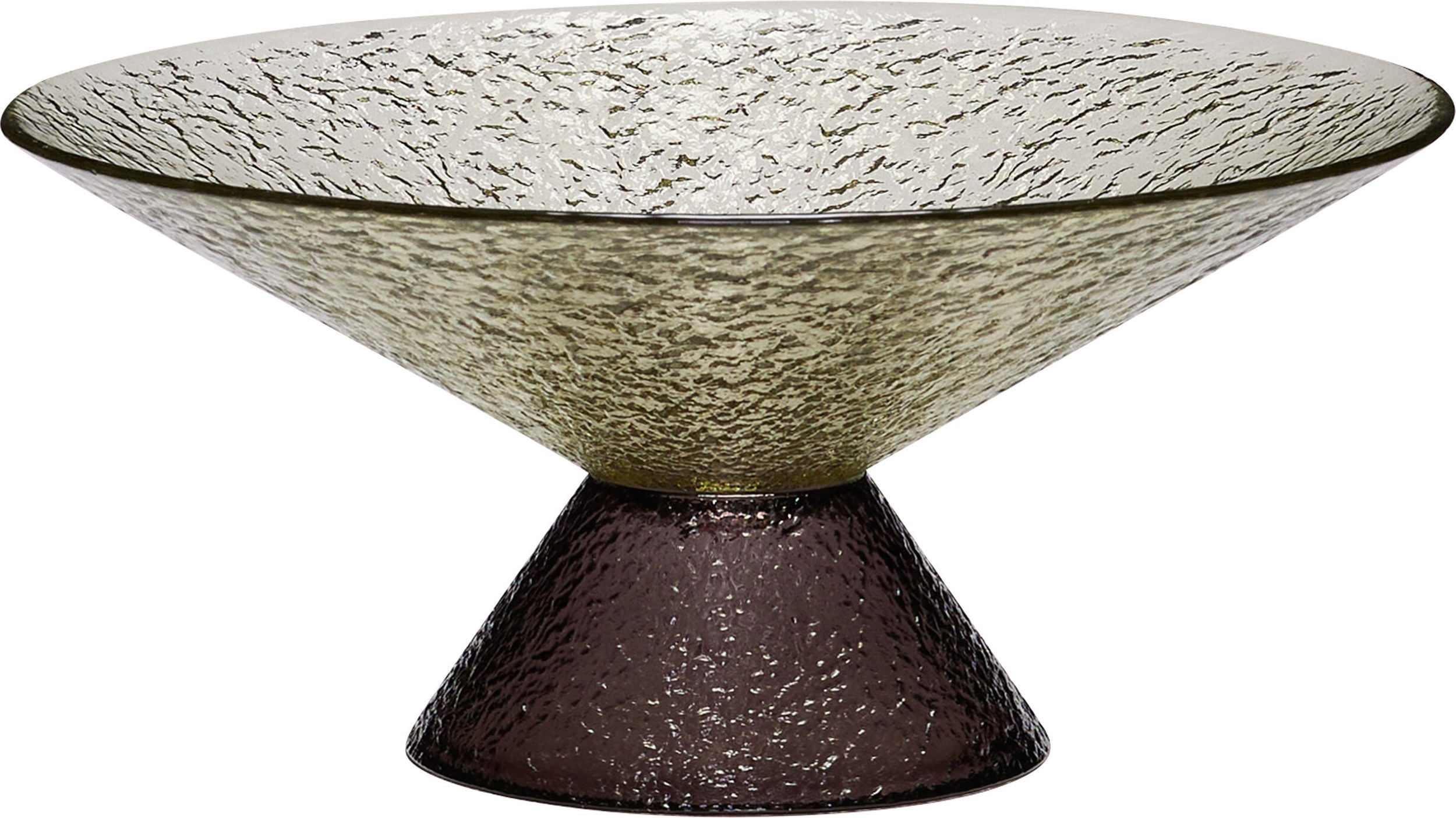 Bonbon Schüssel 25 cm grün-braun