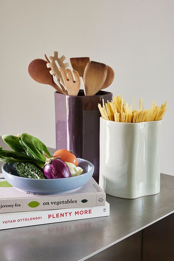 Bote de cocina Amare, 21 cm, rojo burdeos