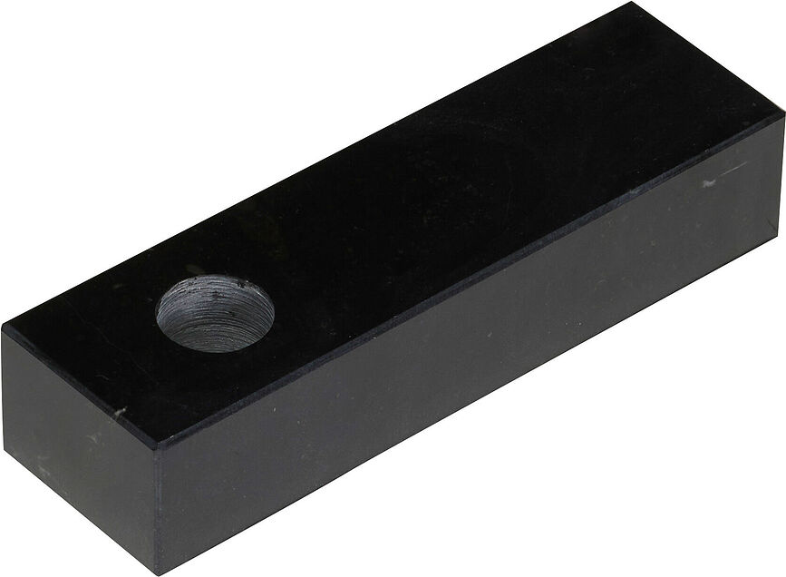 Brick Bougeoir pour bougie classique, blanc