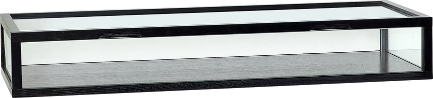 Caja Organizadora de cristal View, negra