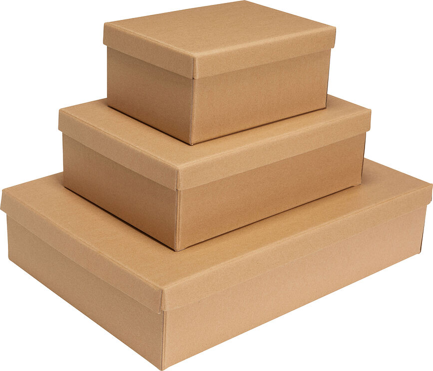 Cajas de almacenamiento Storeit, Pack de 3 unidades