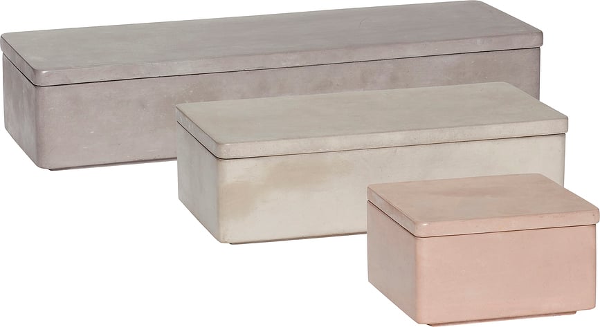 Cajas Hübsch 530601, 3 unidades