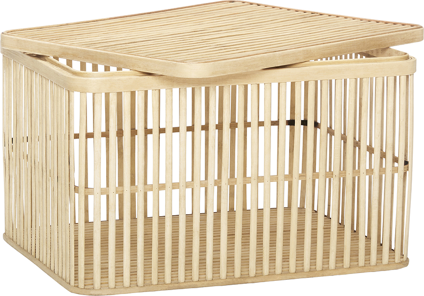 Cestas de bambú Cheery, para almacenamiento, Pack de 2