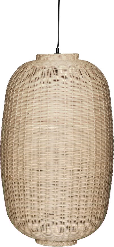 Chand Lampa viseća ovalna 45 x 75 cm ratan