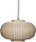Chand Suspension ronde, 27 x 45 cm, en rotin