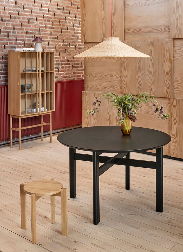 Chand Viseča svetilka, 21 x 80 cm, ratanska