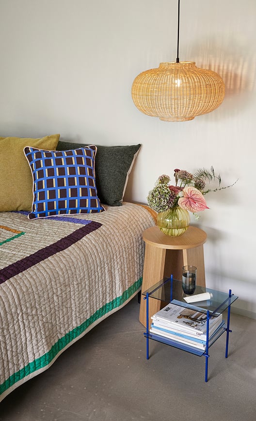 Chand Viseća Lampa okrugla ratanska 43 x 45 cm