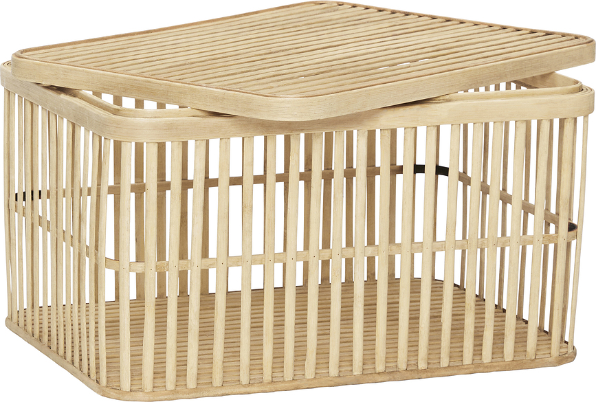 Cheery Košare za shranjevanje, bambusove, 2 kosa