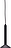 Chromatic Taklampa, svart