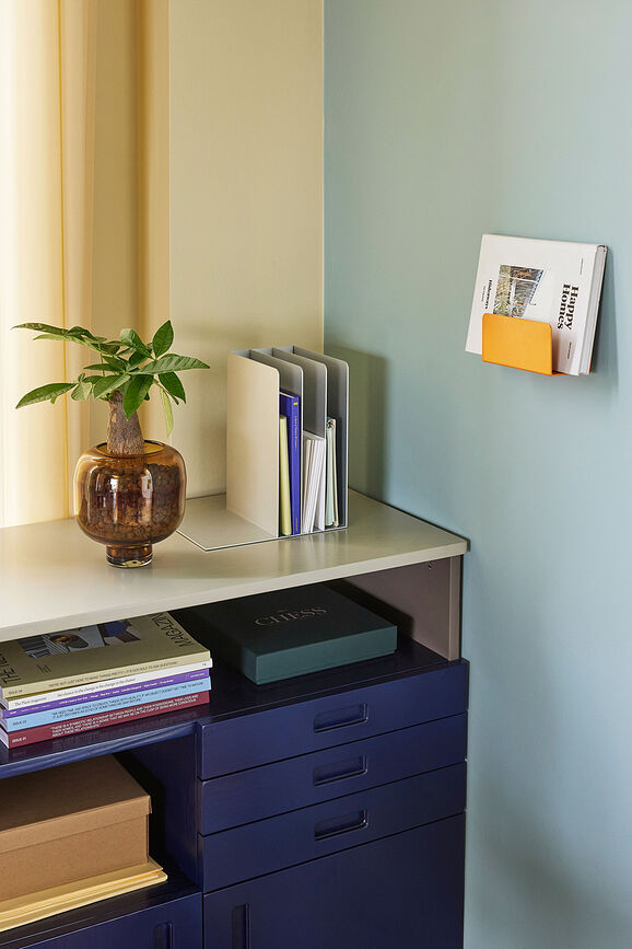 Clutch Držač za časopise zidni narančasti