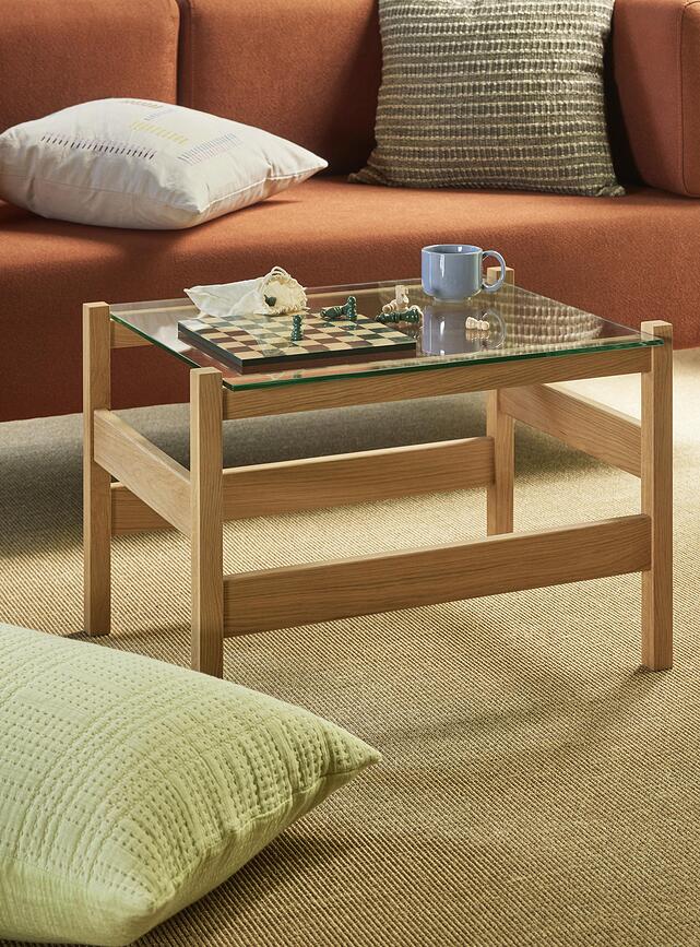 Cojín decorativo Ori, 50 x 50 cm, verde oliva y beige