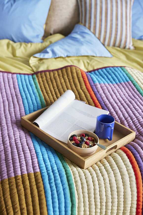 Cojín decorativo Pavilion, 50 x 50 cm, azul