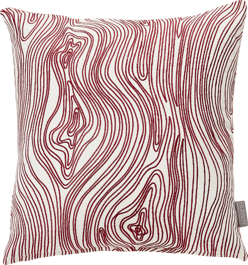 Cojín Hübsch, de estampado abstracto