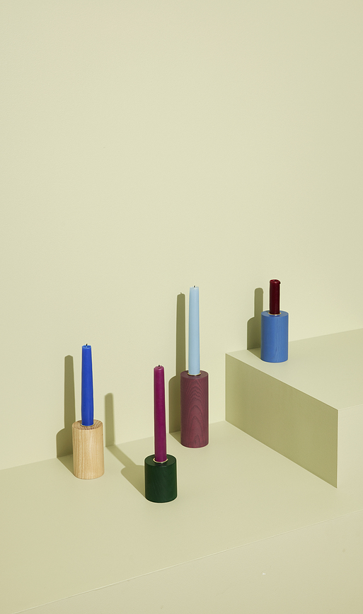 Crayon Svečniki za klasične sveče, 4 kosi