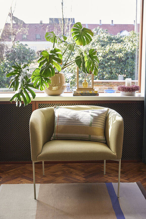 Cubre macetas Vibe, arena, 2 unidades